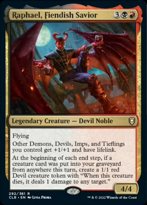 Raphael, Fiendish Savior  - Legendary