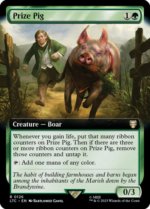 Prize Pig - Extended Art