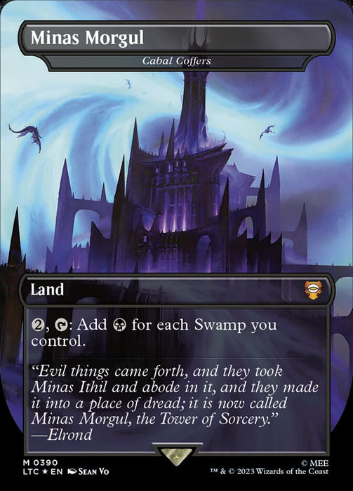 Minas Morgul - Cabal Coffers - Extended Art (Foil)