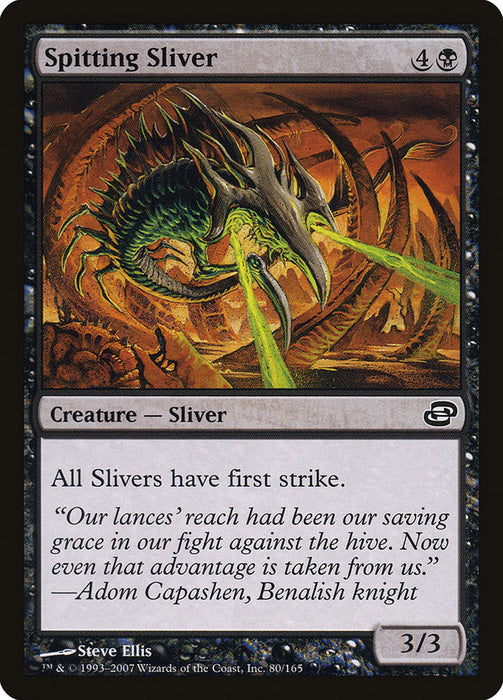 Spitting Sliver  (Foil)