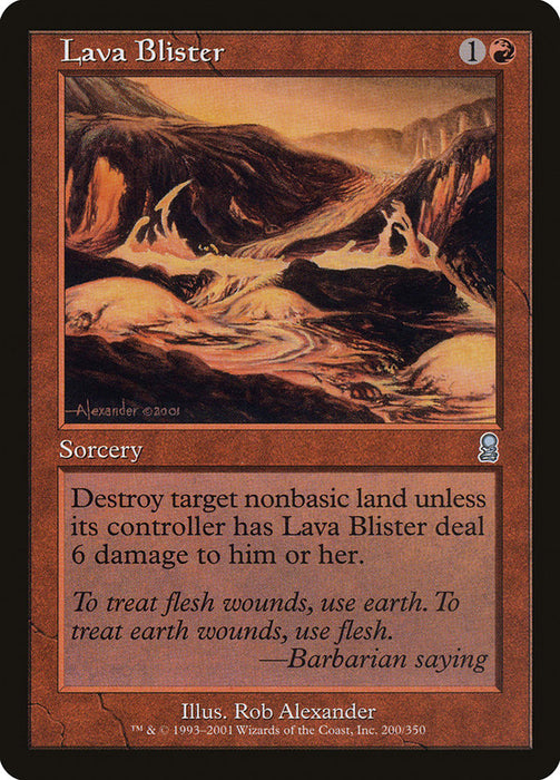 Lava Blister  (Foil)