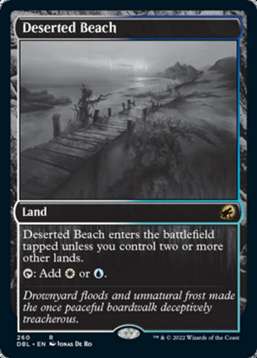 Deserted Beach  - Inverted (Foil)