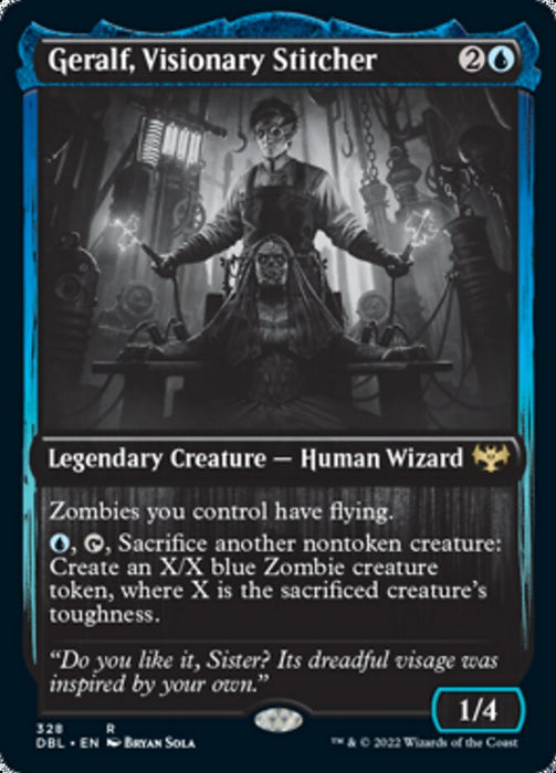 Geralf, Visionary Stitcher  - Legendary - Inverted (Foil)