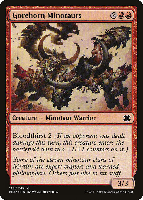 Gorehorn Minotaurs  (Foil)