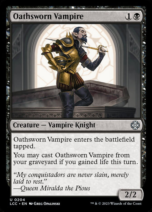 Oathsworn Vampire