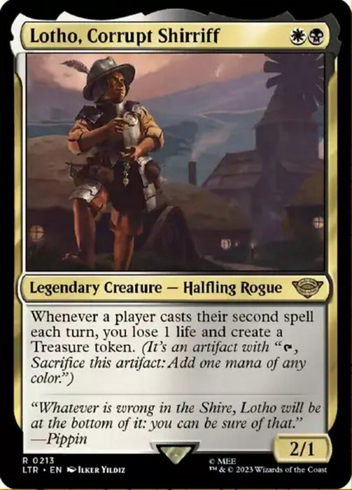 Lotho, Corrupt Shirriff - Legendary (Foil)