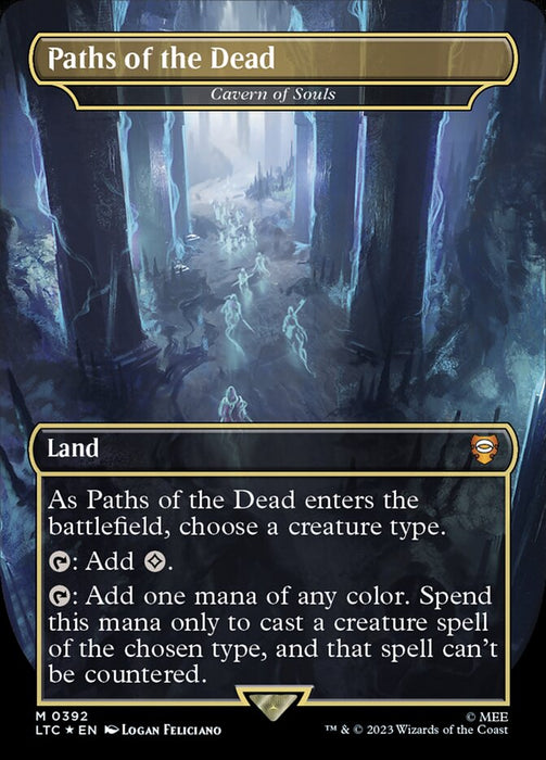 Paths of the Dead - Cavern of Souls - Extended Art (Foil)