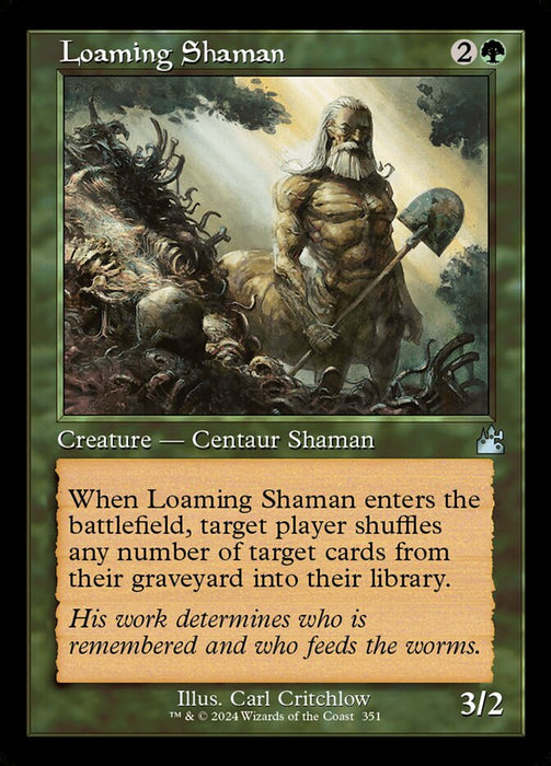 Loaming Shaman - Retro Frame (Foil)