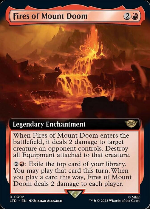 Fires of Mount Doom - Legendary- Extended Art