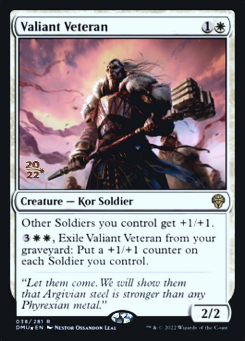 Valiant Veteran (Foil)