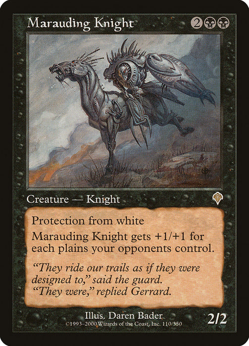 Marauding Knight  (Foil)