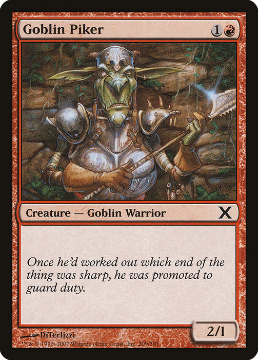 Goblin Piker  (Foil)