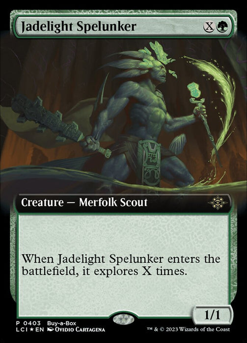 Jadelight Spelunker - Extended Art (Foil)