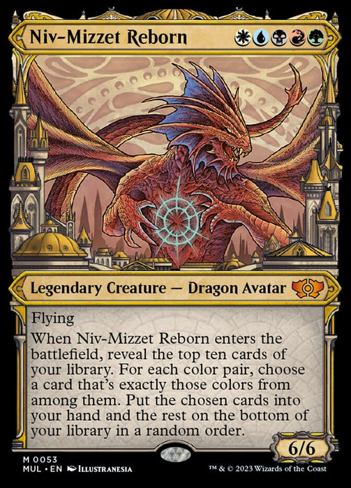 Niv-Mizzet Reborn - Legendary- Showcase