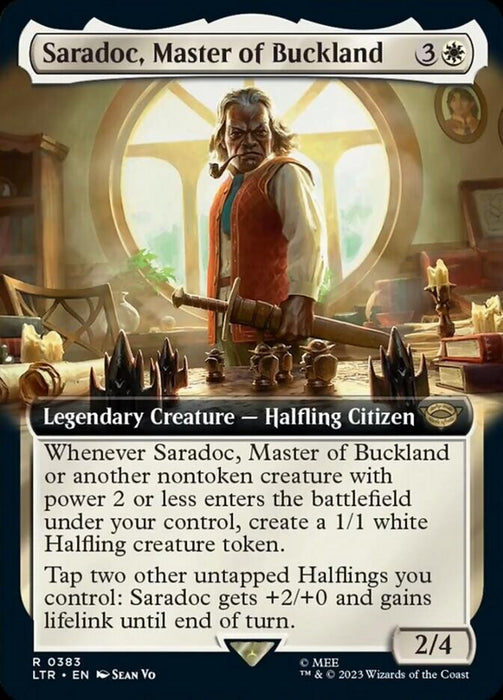 Saradoc, Master of Buckland - Legendary- Extended Art