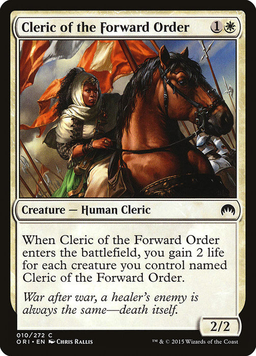 Cleric of the Forward Order  (Foil)