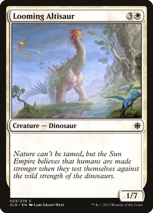 Looming Altisaur  (Foil)