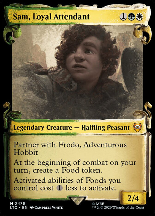 Sam, Loyal Attendant - Showcase- Legendary (Foil)