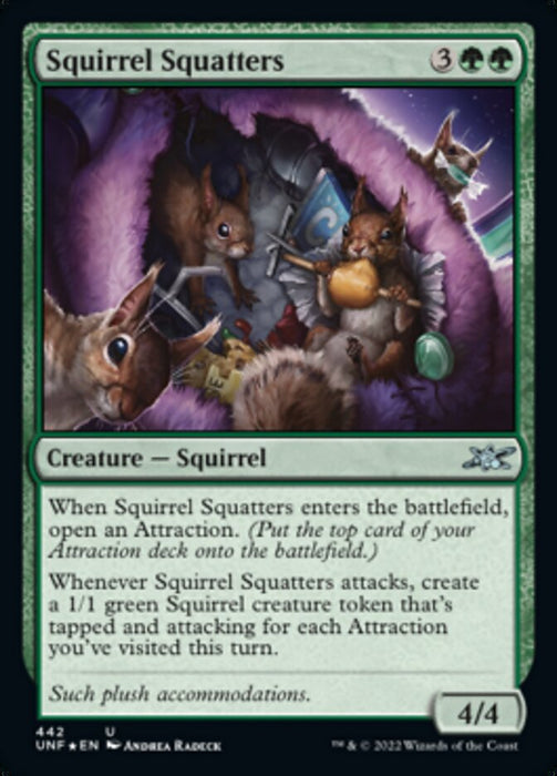 Squirrel Squatters (Foil)