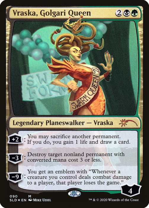 Vraska, Golgari Queen  (Foil)