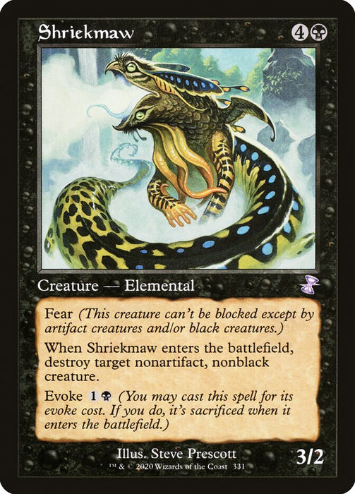 Shriekmaw - Retro Frame  (Foil)