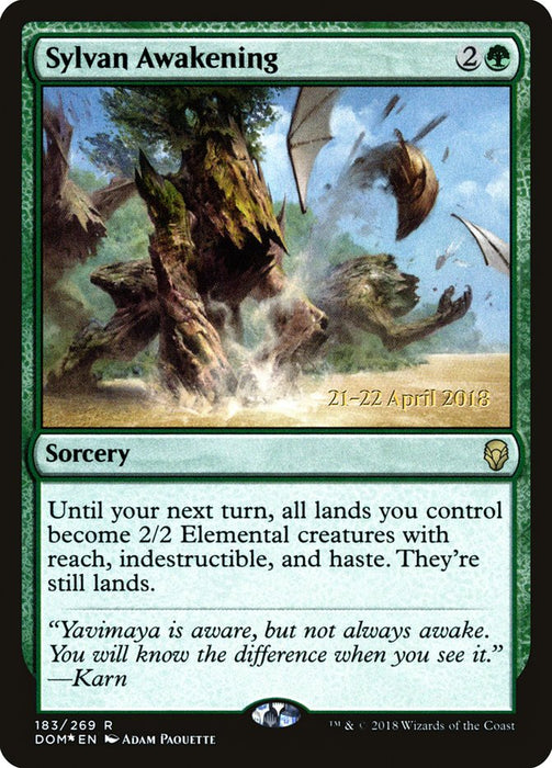 Sylvan Awakening  (Foil)