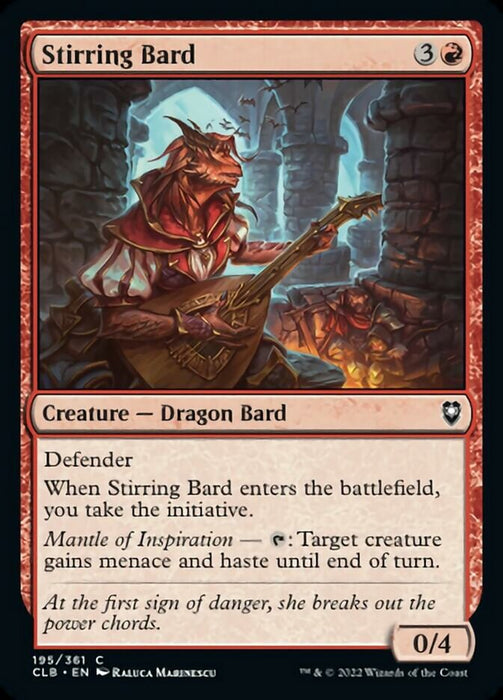 Stirring Bard  (Foil)