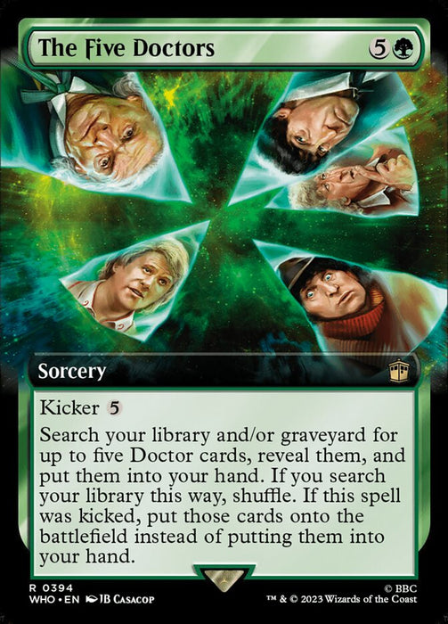 The Five Doctors - Extended Art (Foil)