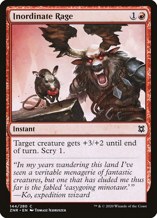 Inordinate Rage  (Foil)