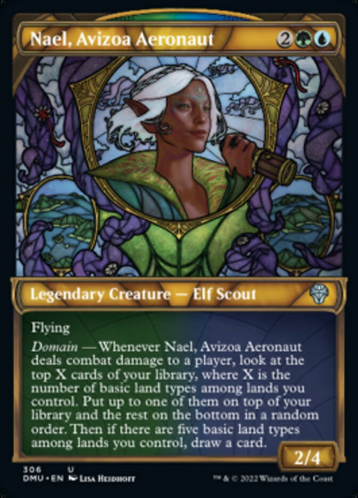 Nael, Avizoa Aeronaut - Showcase- Legendary (Foil)