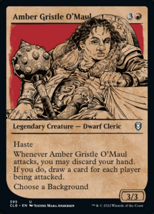 Amber Gristle O'Maul  - Showcase - Legendary (Foil)