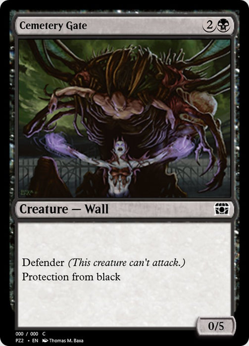 Cemetery Gate  (Foil)