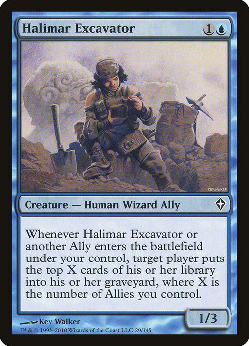 Halimar Excavator  (Foil)