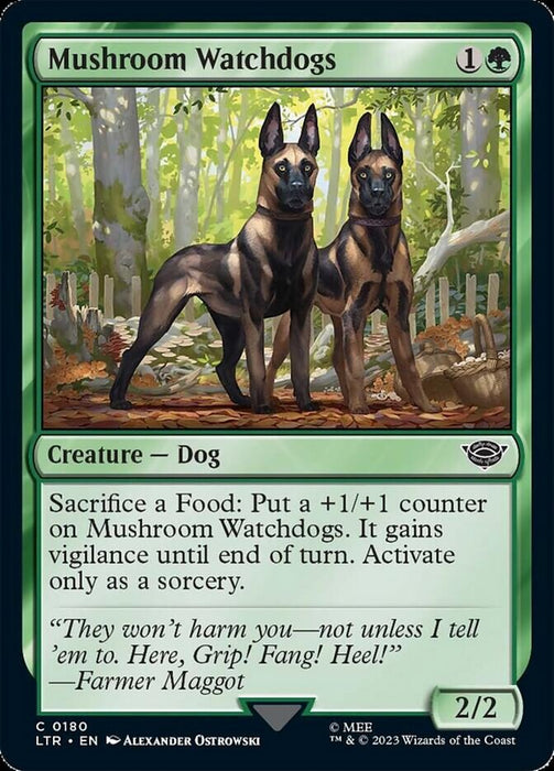 Mushroom Watchdogs (Foil)