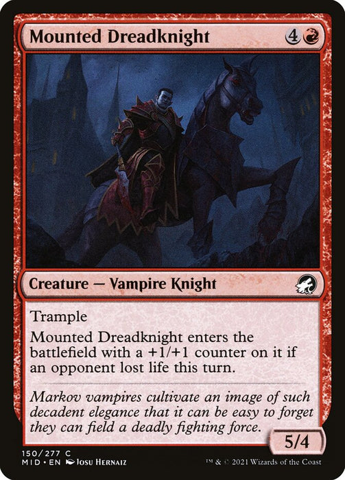 Mounted Dreadknight  (Foil)