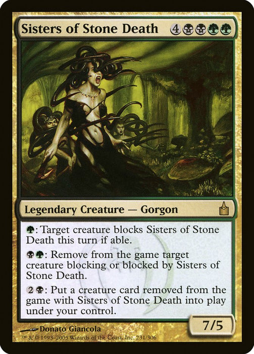 Sisters of Stone Death  (Foil)