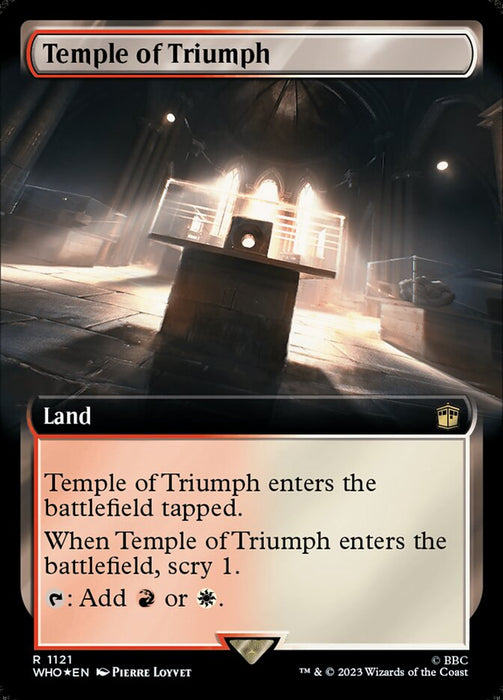 Temple of Triumph - Extended Art (Foil)