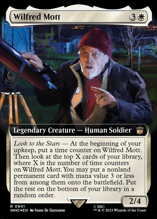 Wilfred Mott - Legendary- Extended Art (Foil)