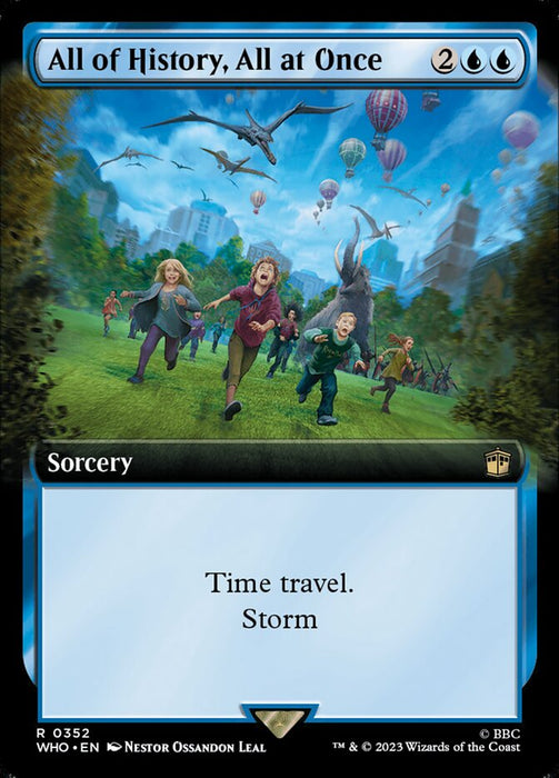 All of History, All at Once - Extended Art (Foil)