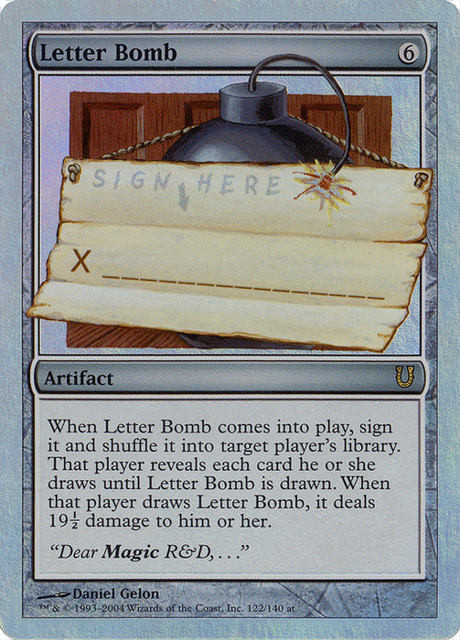 Letter Bomb  (Foil)