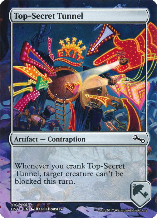 Top-Secret Tunnel - Borderless  (Foil)