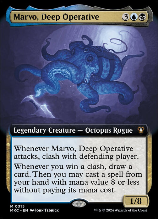 Marvo, Deep Operative - Legendary- Extended Art (Foil)