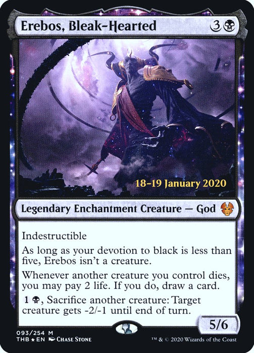 Erebos, Bleak-Hearted - Nyxtouched- Legendary (Foil)