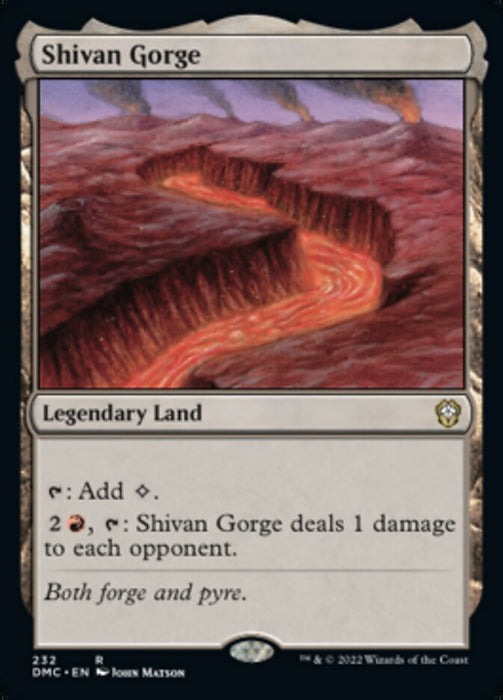Shivan Gorge - Legendary