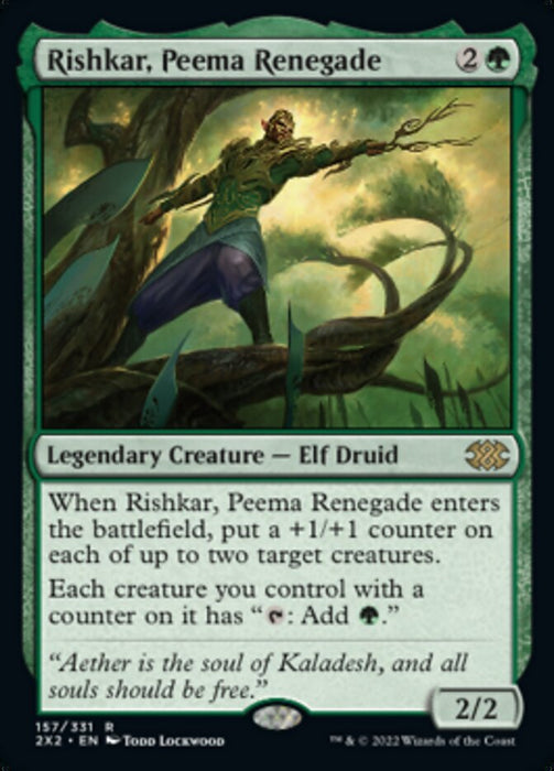 Rishkar, Peema Renegade  - Legendary (Foil)