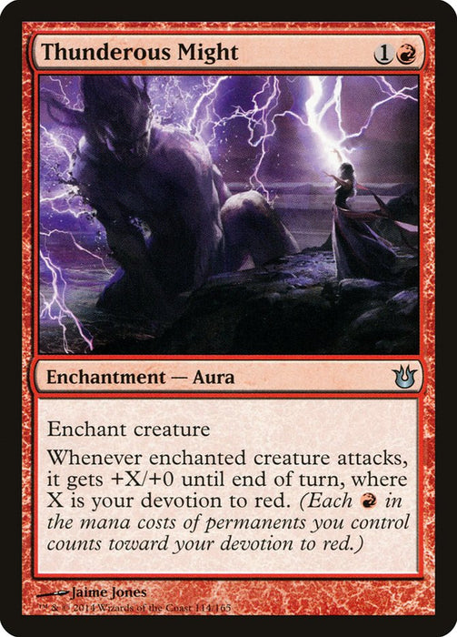 Thunderous Might  (Foil)