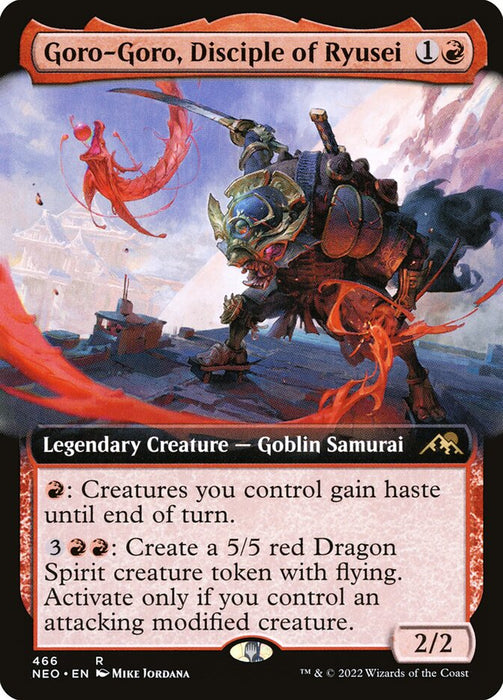 Goro-Goro, Disciple of Ryusei  - Legendary - Extended Art (Foil)