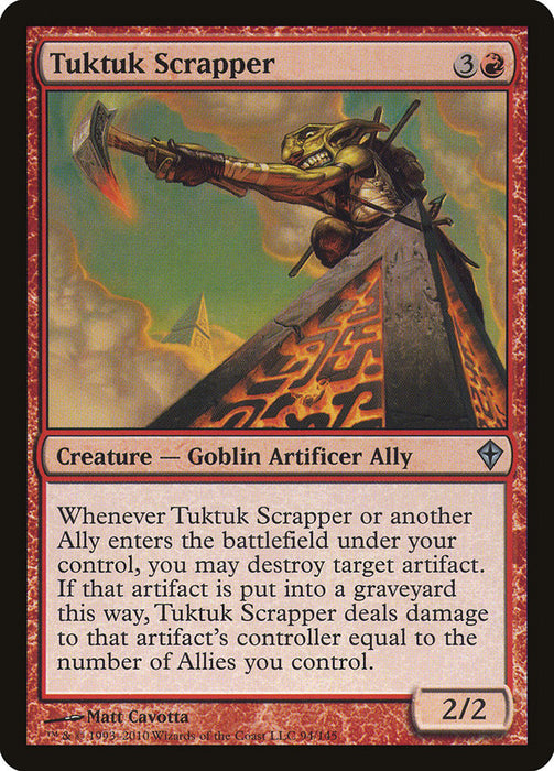 Tuktuk Scrapper  (Foil)