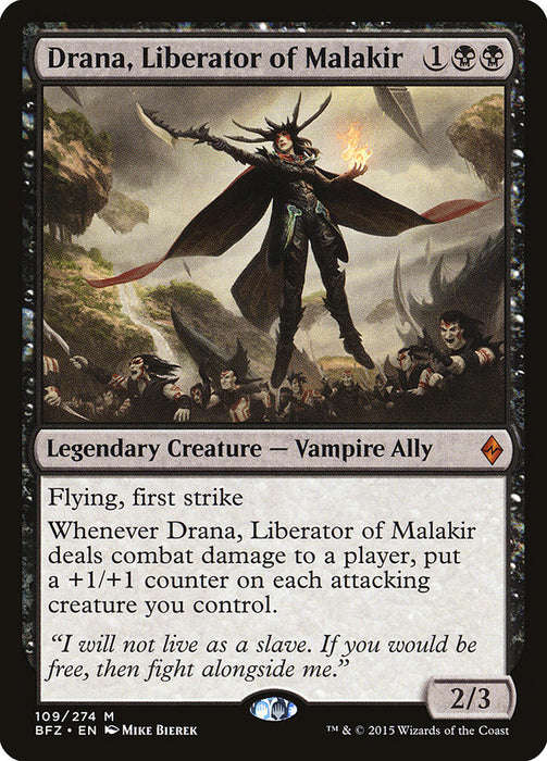 Drana, Liberator of Malakir  (Foil)