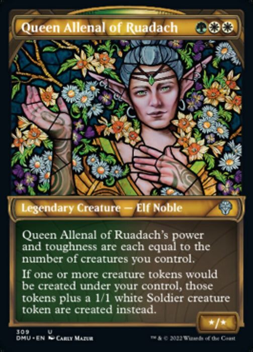 Queen Allenal of Ruadach - Showcase- Legendary (Foil)